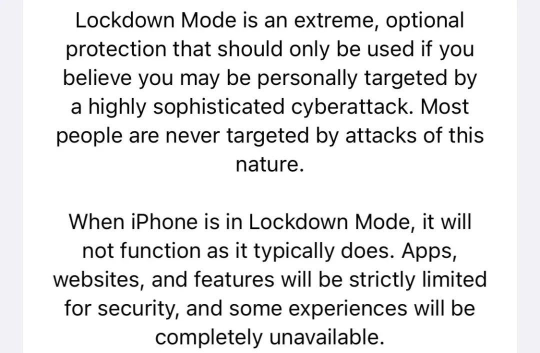 iOS 16公測版還不錯，除了這個我無法理解的自閉模式