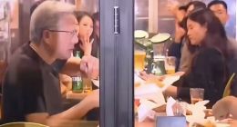 黃仁勛在韓國(guó)吃炸雞引千人圍觀